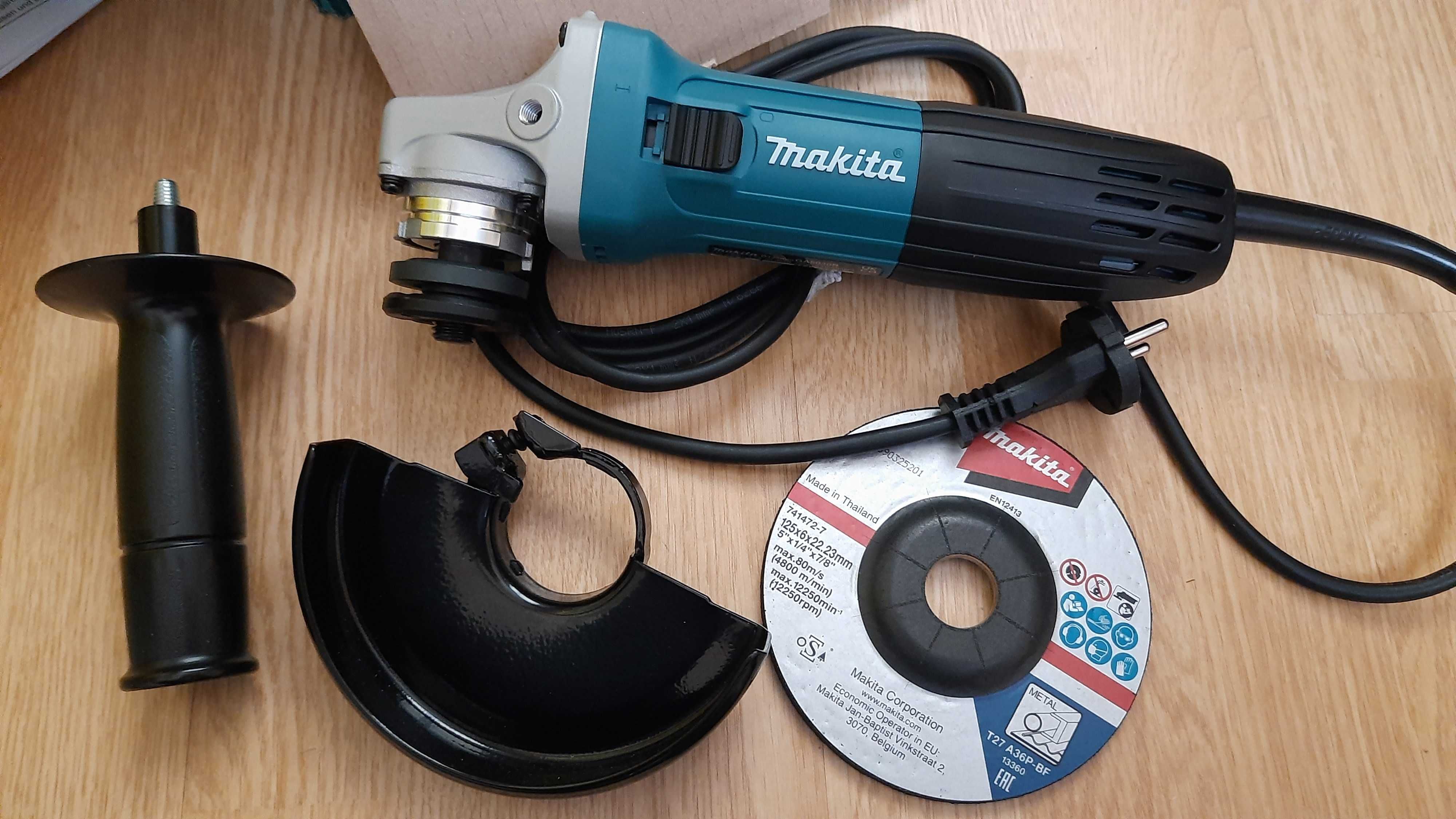 Новая болгарка makita ga5030r компактная ушм со 125 кругом