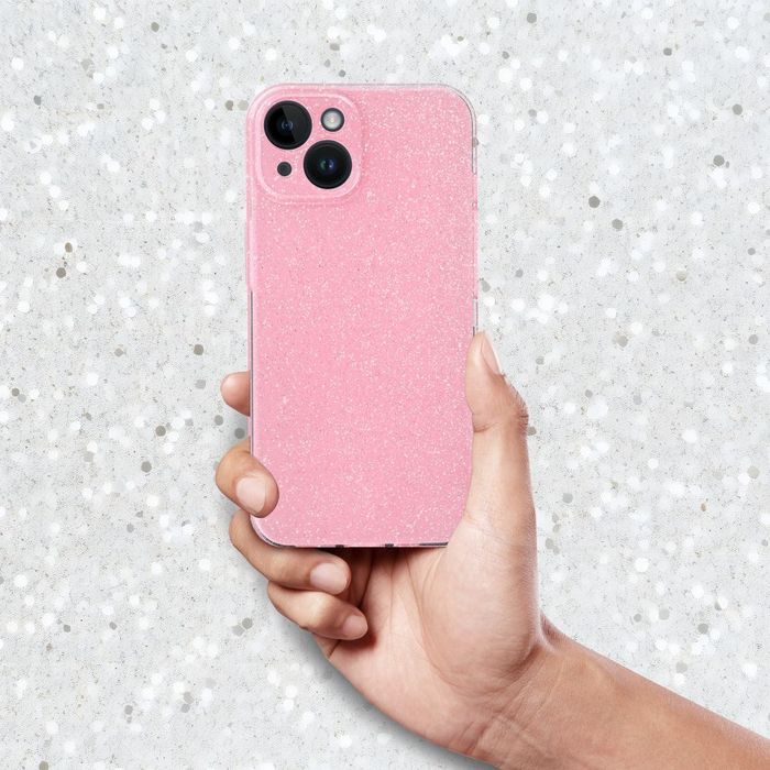 Futerał CLEAR CASE 2 mm BLINK do IPHONE 17 różowy
