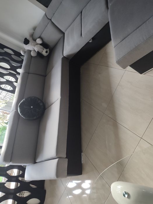 Narożnik do salonu szary