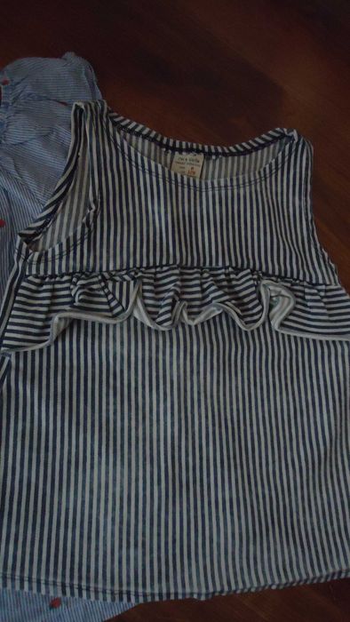 r.128 ZARA bluzka elegancka H&M koszula letnia H&M koszula cienka