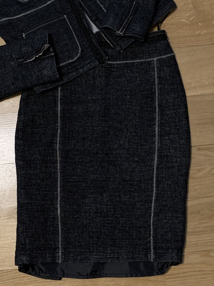 Marynarka spódnica komplet Mango xs 34 garsonka