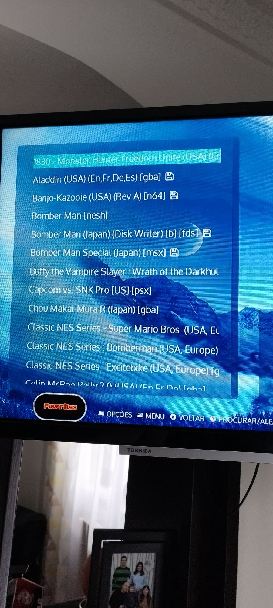 Consola retro e box android