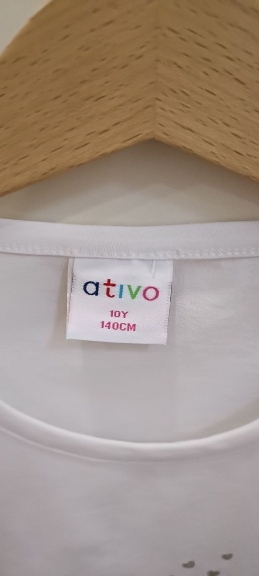 T-shirt NOVA com pormenor de tule