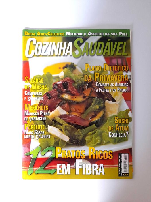 Revista Culinária da coleção Cozinha Saudável Número 14 2005