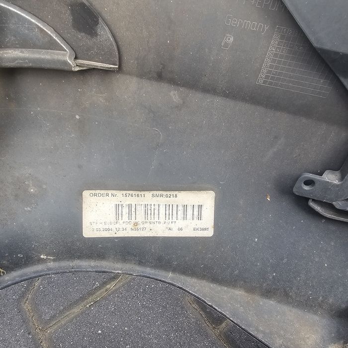 BMW e46 Coupe Cabrio Zderzak Orientiertblau tył Facelift leider