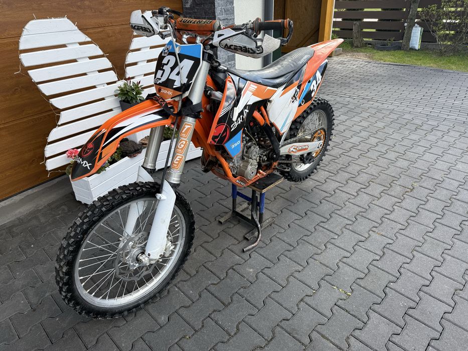 Ktm SXF 350 rok 2015 31 mth po remoncie