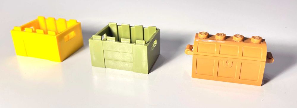 Lego skrzynie 3 sztuki