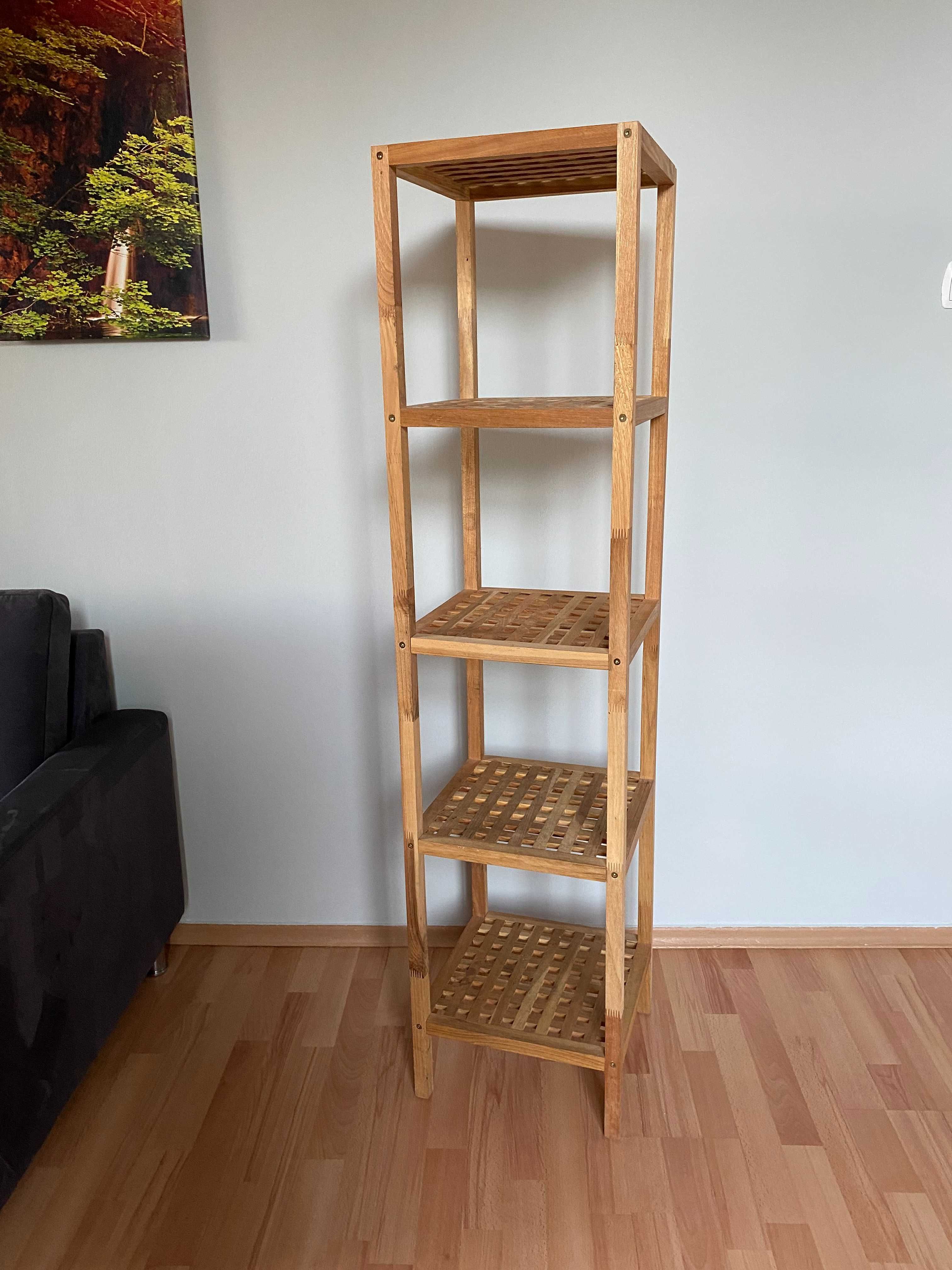 Regał z drewna orzechowego - 150 cm