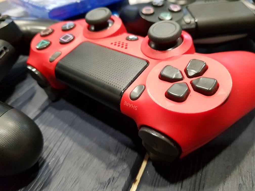 Sony Playstation 4 ps4 Dualshock 4 оригинал красный белый синий