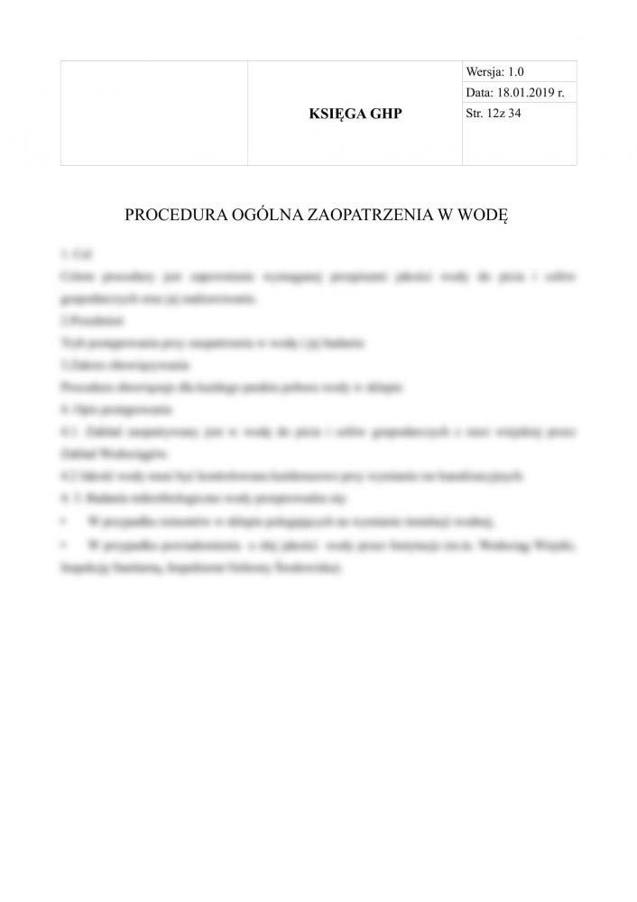 Dokumentacja GHP-GMP indywidualna księga GHP-GMP