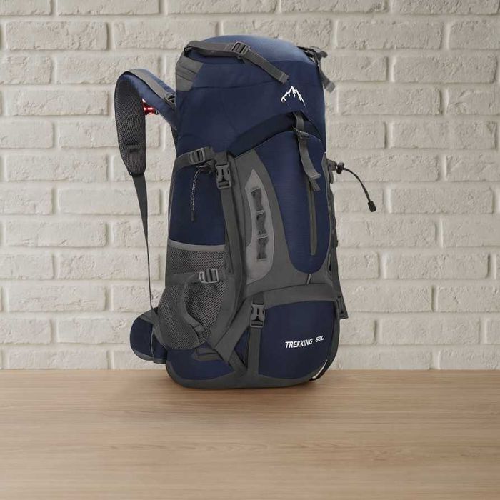 XXL Mocny Plecak Turystyczny Trekkingowy Męski Damski Górski Biwak 60L