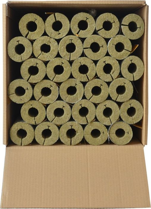 Otulina izolacja na rury welna rockwool kotlownia