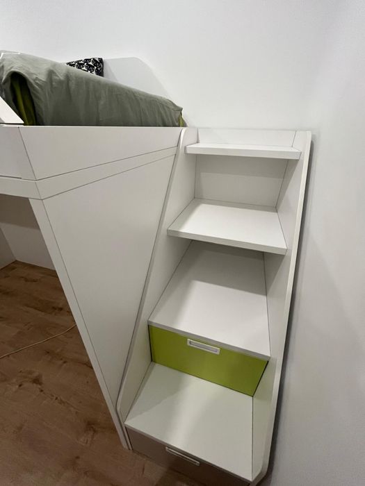 Estudio de cama beliche  com colchao