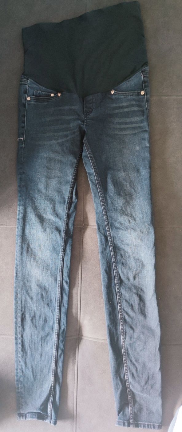 Spodnie jeansy ciążowe H&M rozmiar 34