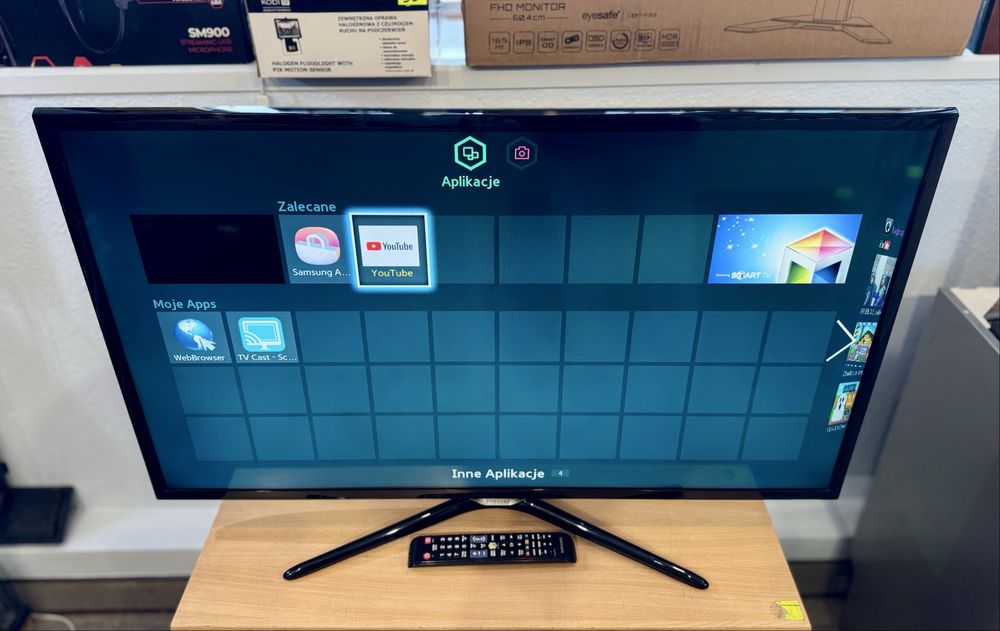 Telewizor Samsung 40cali - You tube - DVBT2 - UE40F5500AW