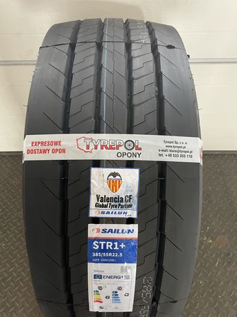1270netto Opona SAILUN 385/55 R22.5 STR1+ 160K Naczepa 385 55 półmega
