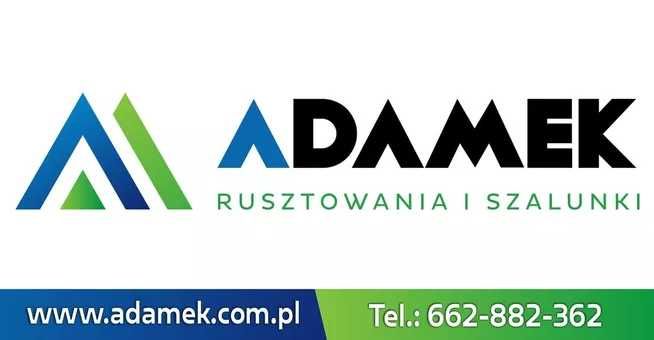 ADAMEK. Aluminiowa schodnia budowlana, klatka schodowa. WYNAJEM