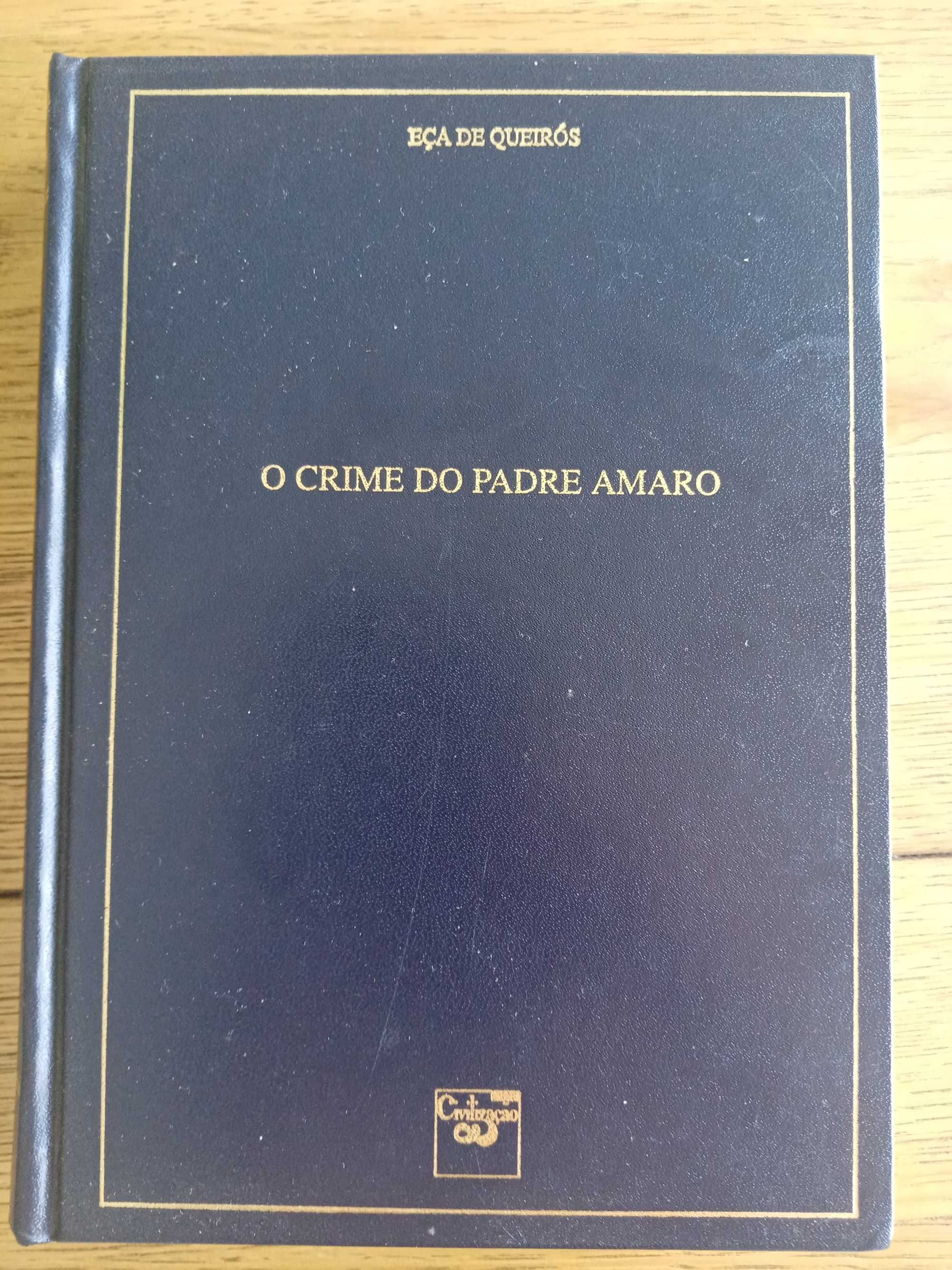 Livro O crime do padre Amaro. Eça de Queirós