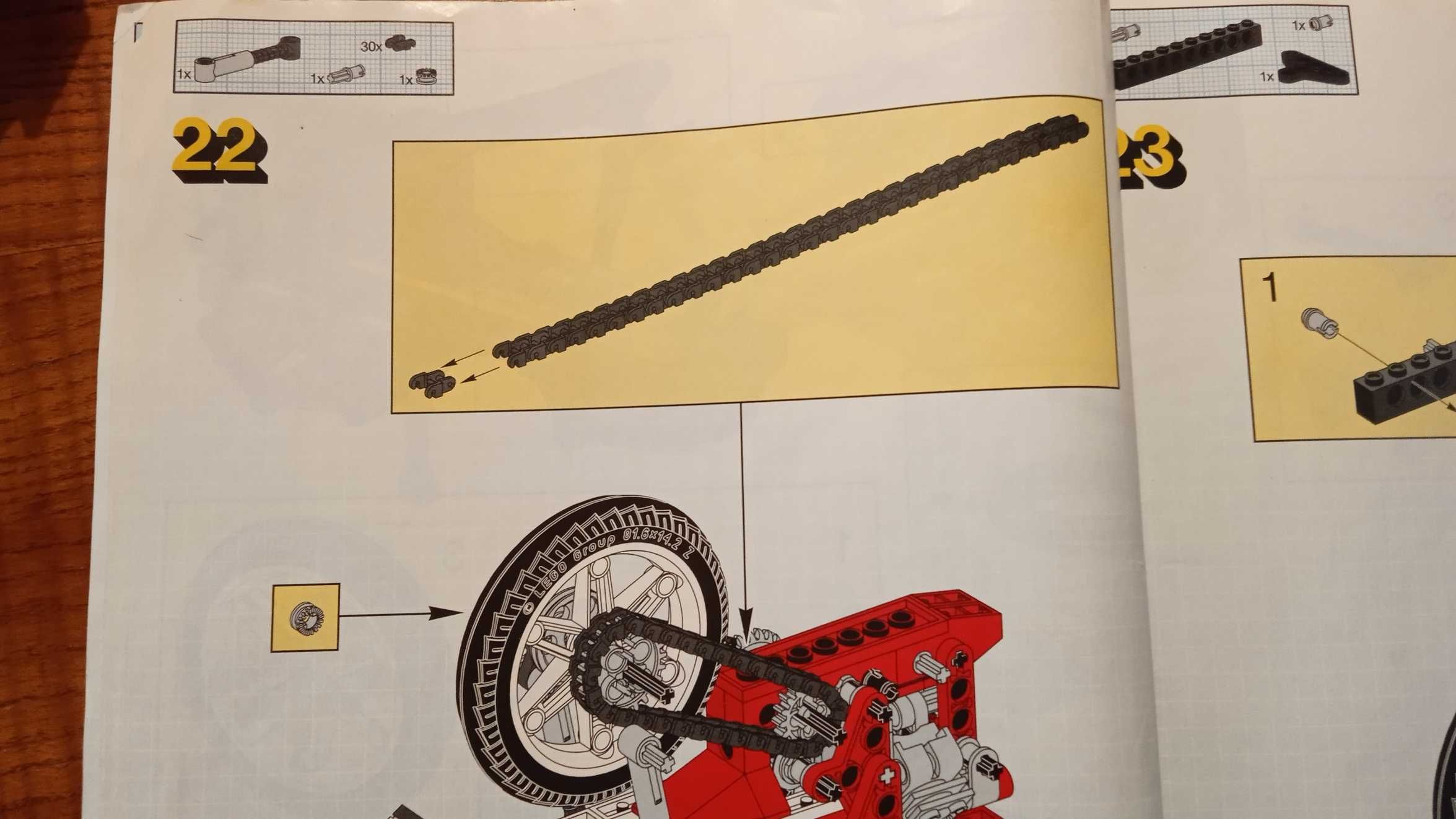 Lego Technic 8422, kolekcjonerski unikat z 1995 r.