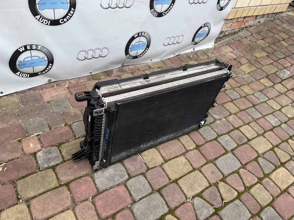 Audi Q7 4M радіатори діфузор з радіаторами ауді ку7 4м