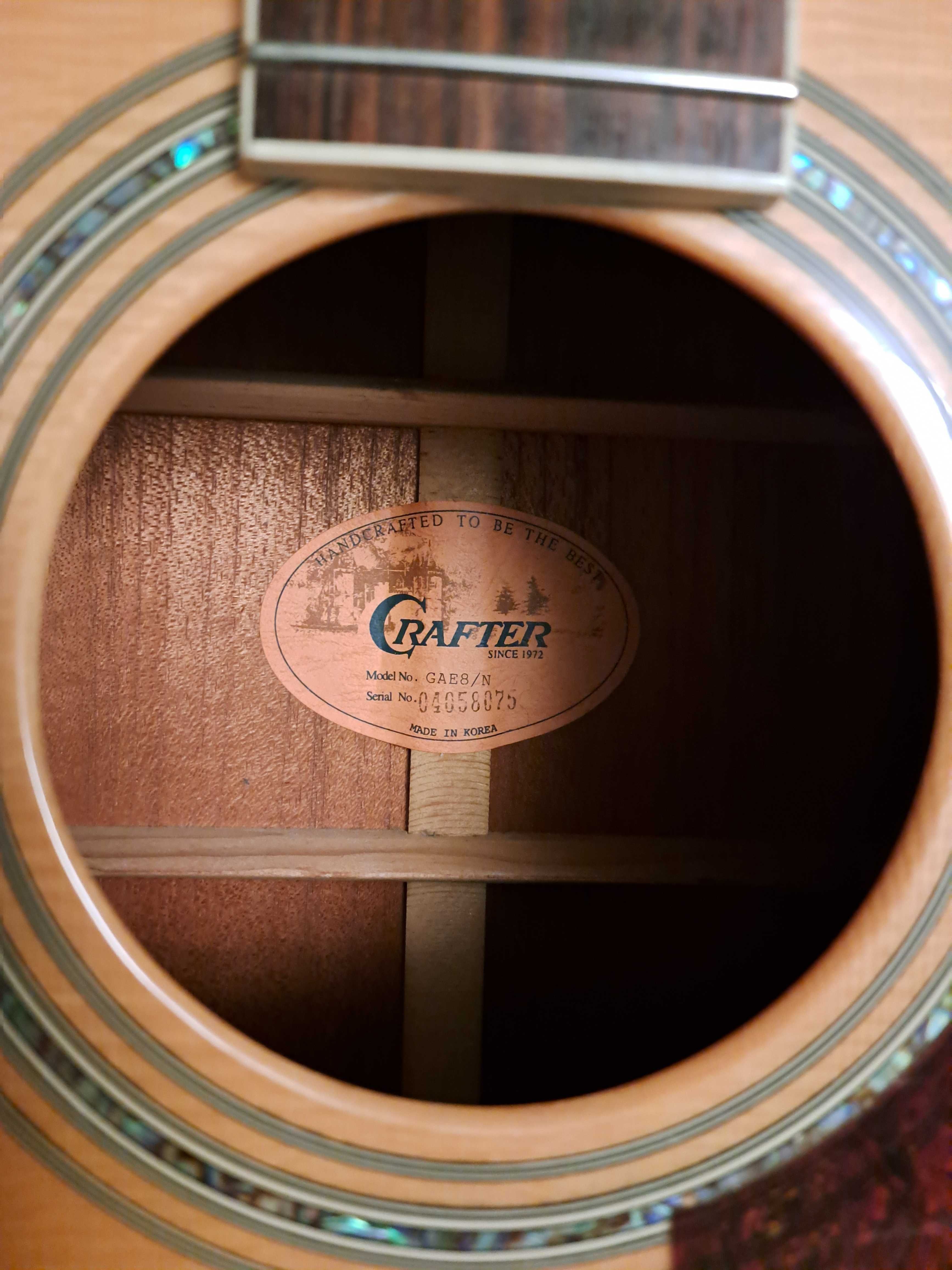 Gitara elektro-akustyczna Crafter GAE8/N