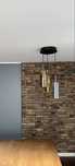 Lampa wisząca szklane tuby
