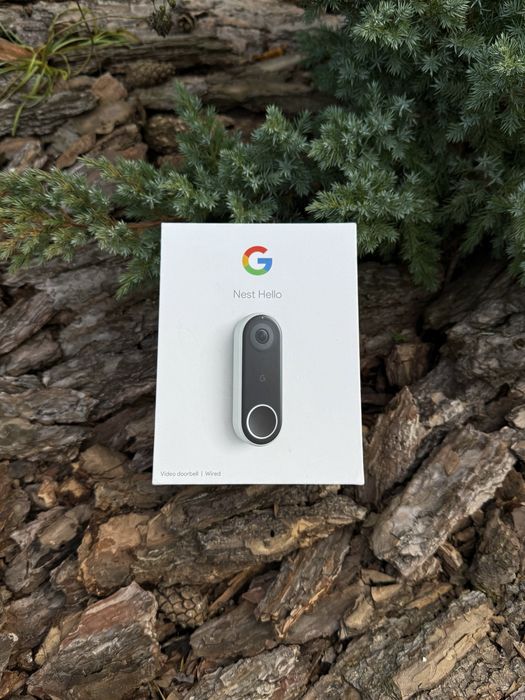 Google Nest Hello Wired Відеодзвінок/домофон/камера дверний дзвінок