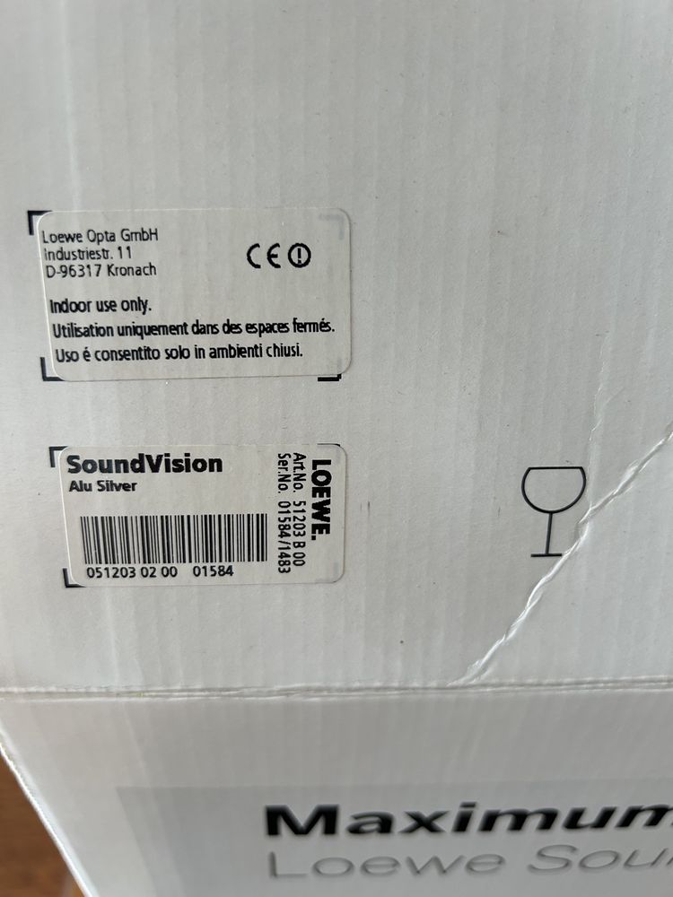 Loewe Soundvision system audio premium aluminiowy WLAN CD