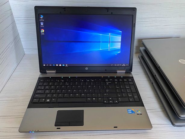 Ноутбук HP 15.6 " HD /Core i5-450M 2.6 GHz, 4 ГБ ОЗУ DDR3, Windows 10!