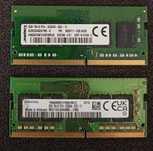 Dwie kości RAM po 8GB – Samsung i Kingston – 90 zł za komplet lub 45