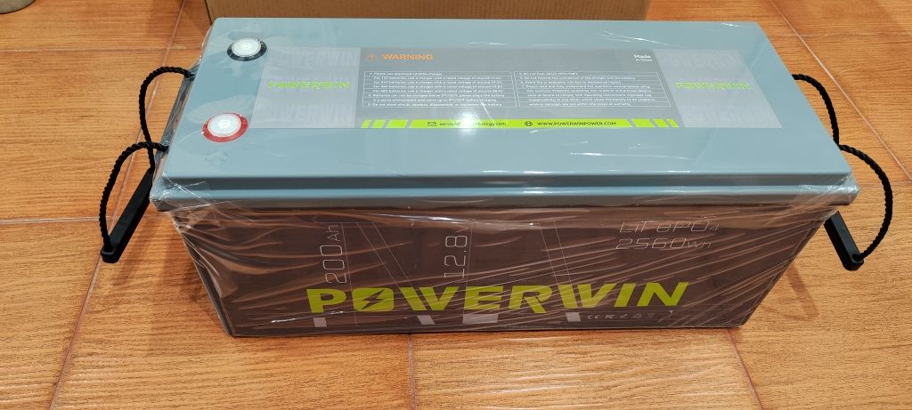 Аккумулятор LiFePo4 12V 200 Ah POWERWIN BMS