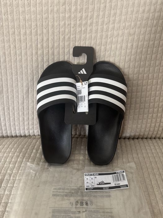 Чоловічі шльопанці Adidas, нові, 12US (на ногу 28,5-29см), оригінал