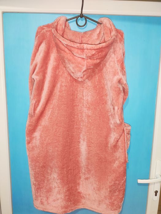 Детский махровый халат, плюшевый (вельсофт), банный