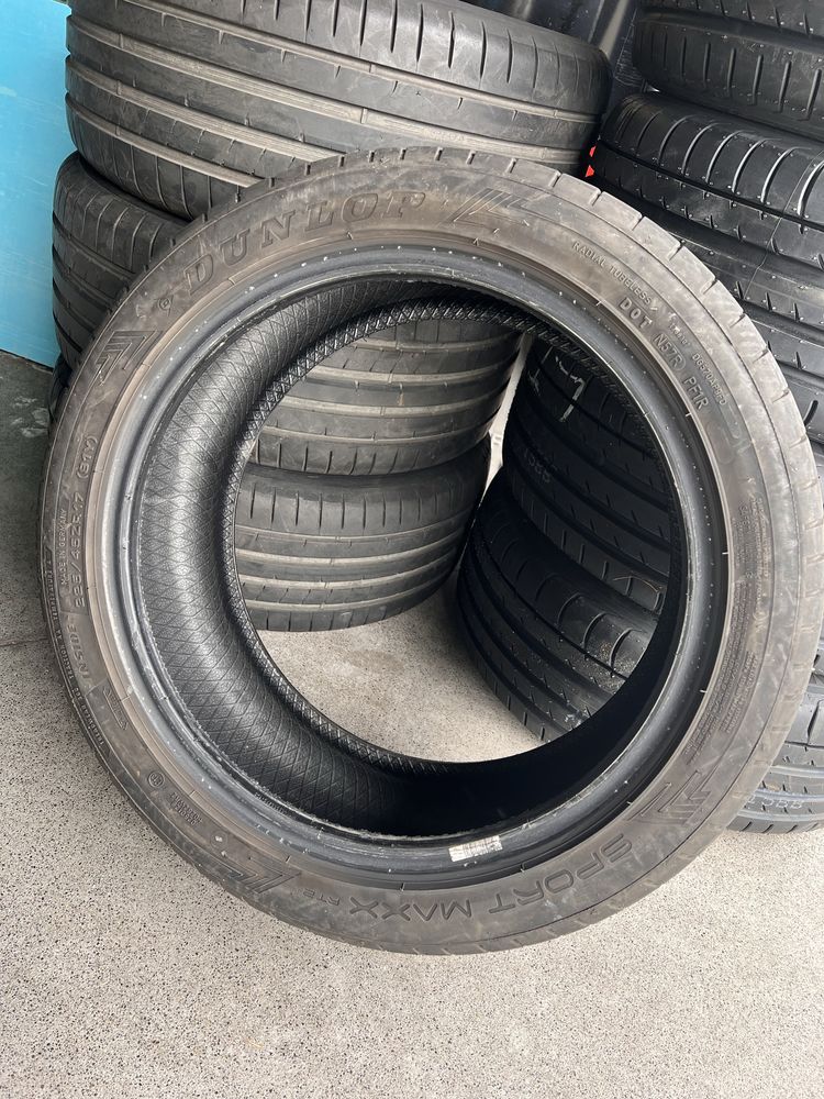 2 szt. Opony DUNLOP SPORT MAXX RT 2 225 45 r17 91Y 2019r stan bdb