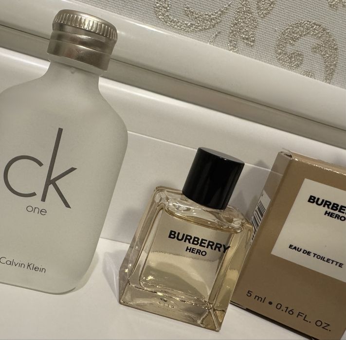 Brocard: люксові оригінальні мініатюри – Burberry, CK One, Bad Boy