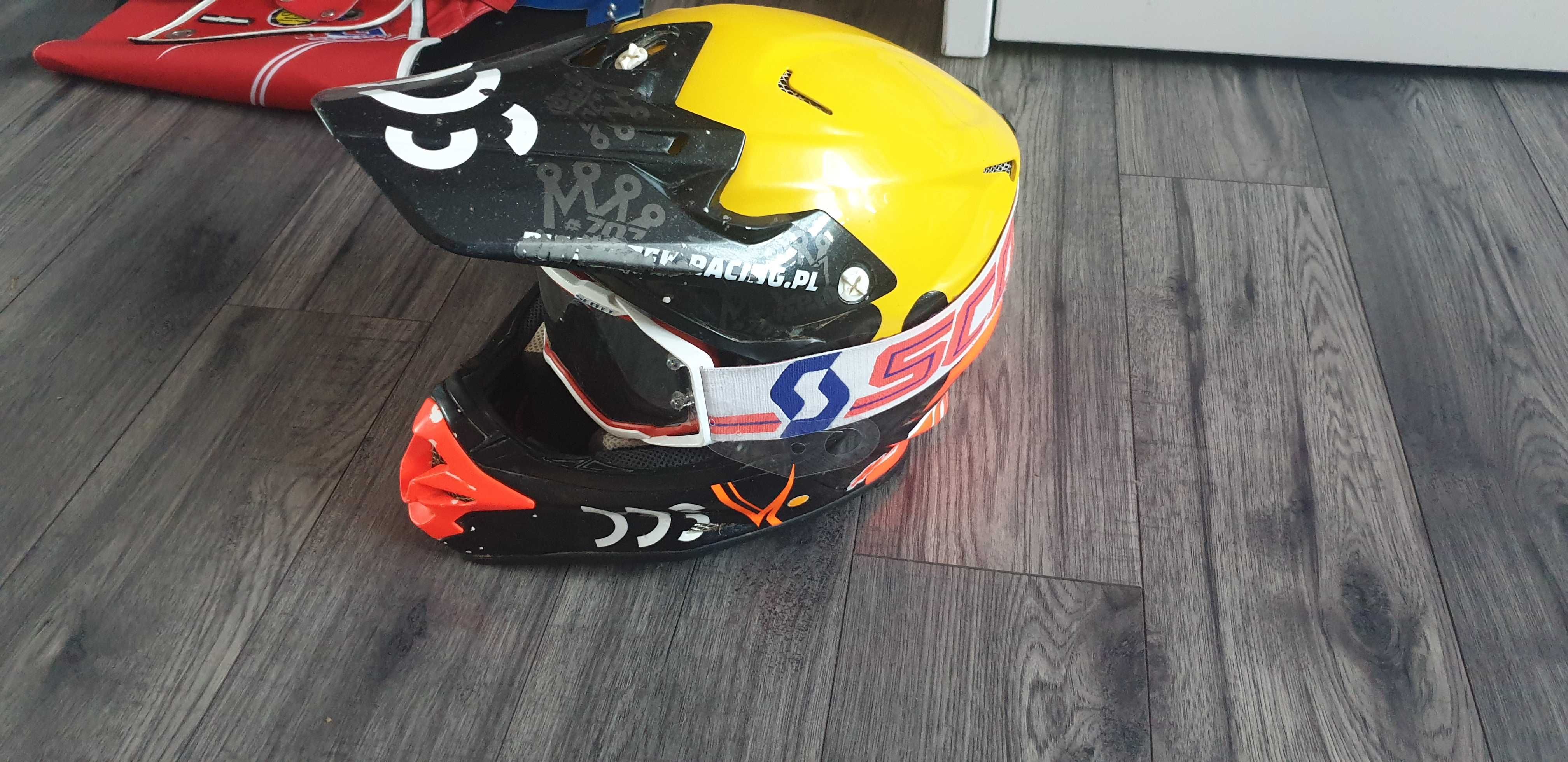 Speedway Kask Krystian Pieszczek+gogle