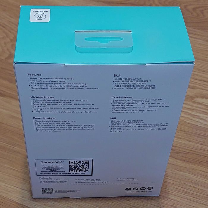 Nowy zestaw mikrofonów Saramonic Blink500 ProX B2