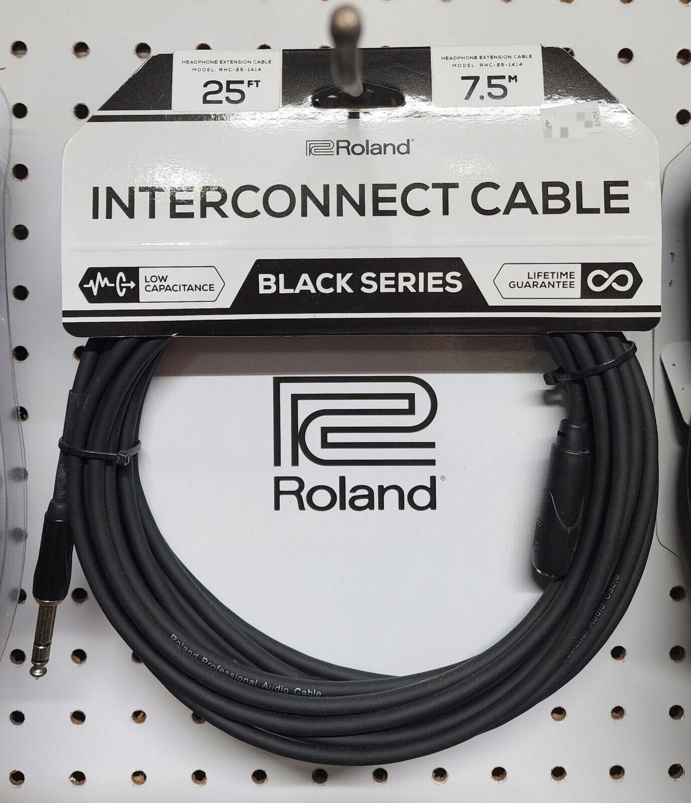 Roland Black series Various cabos profissionais novos