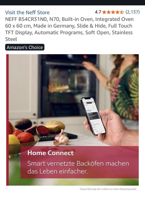 Вбудована духовка NEFF B54CR31N0 N70