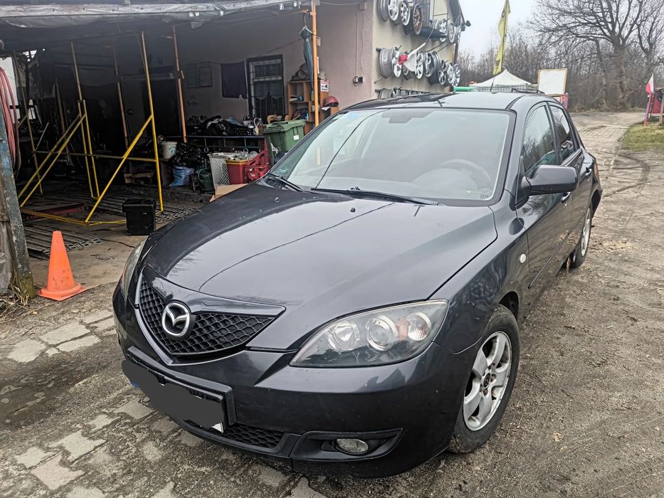 MAZDA 3 1.6 16V benzyna 105KM NA CZĘŚCI poszczególne części Hatchback Śląsk małopolska