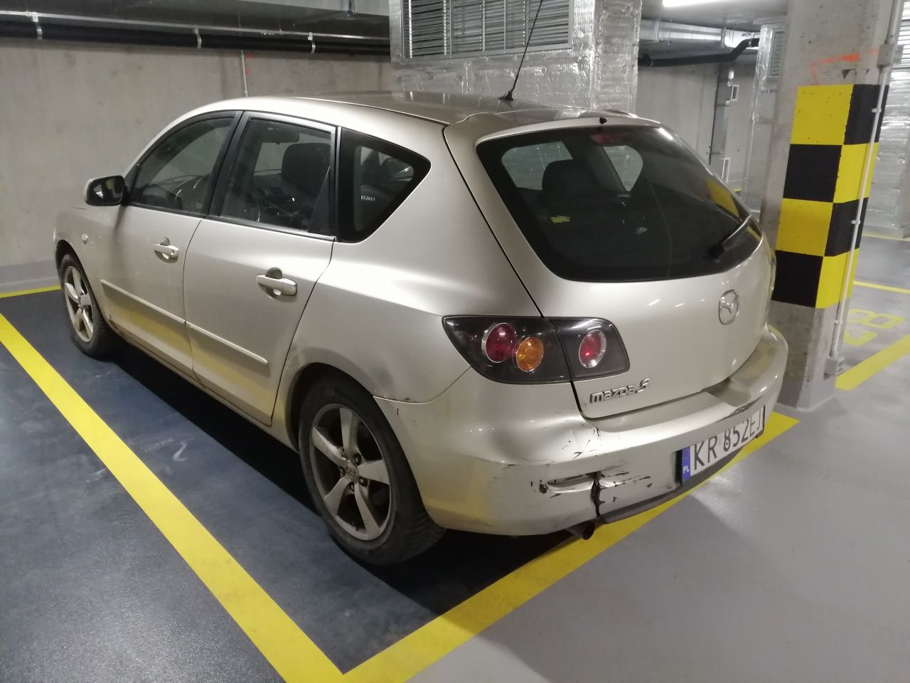 Mazda 3 1,6 2006 rok.