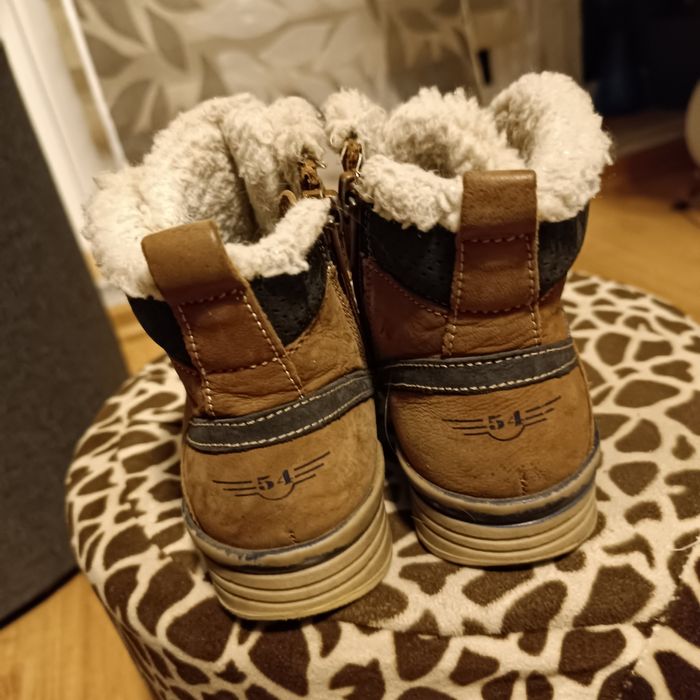 Skórzane kozaki Lasocki, rozm. 26