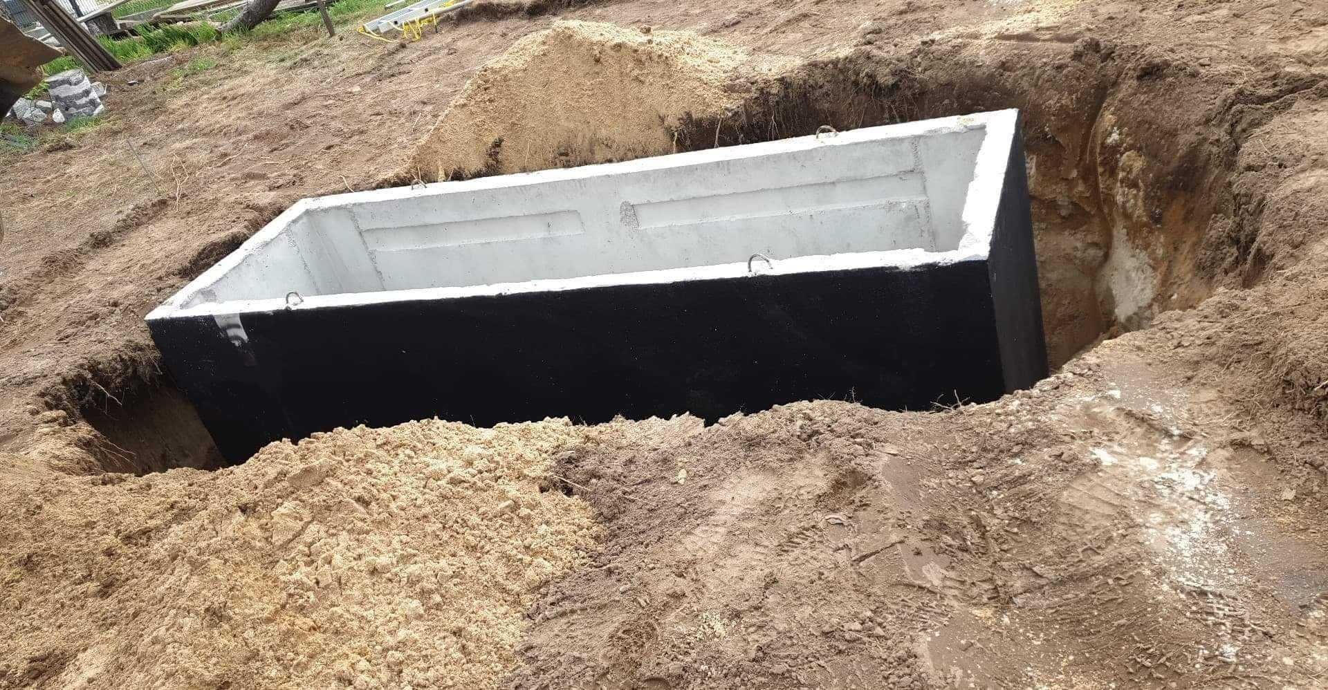 Szamba,Zbiornik szambo 8m3 betonowe kanał samochodowy piwniczka