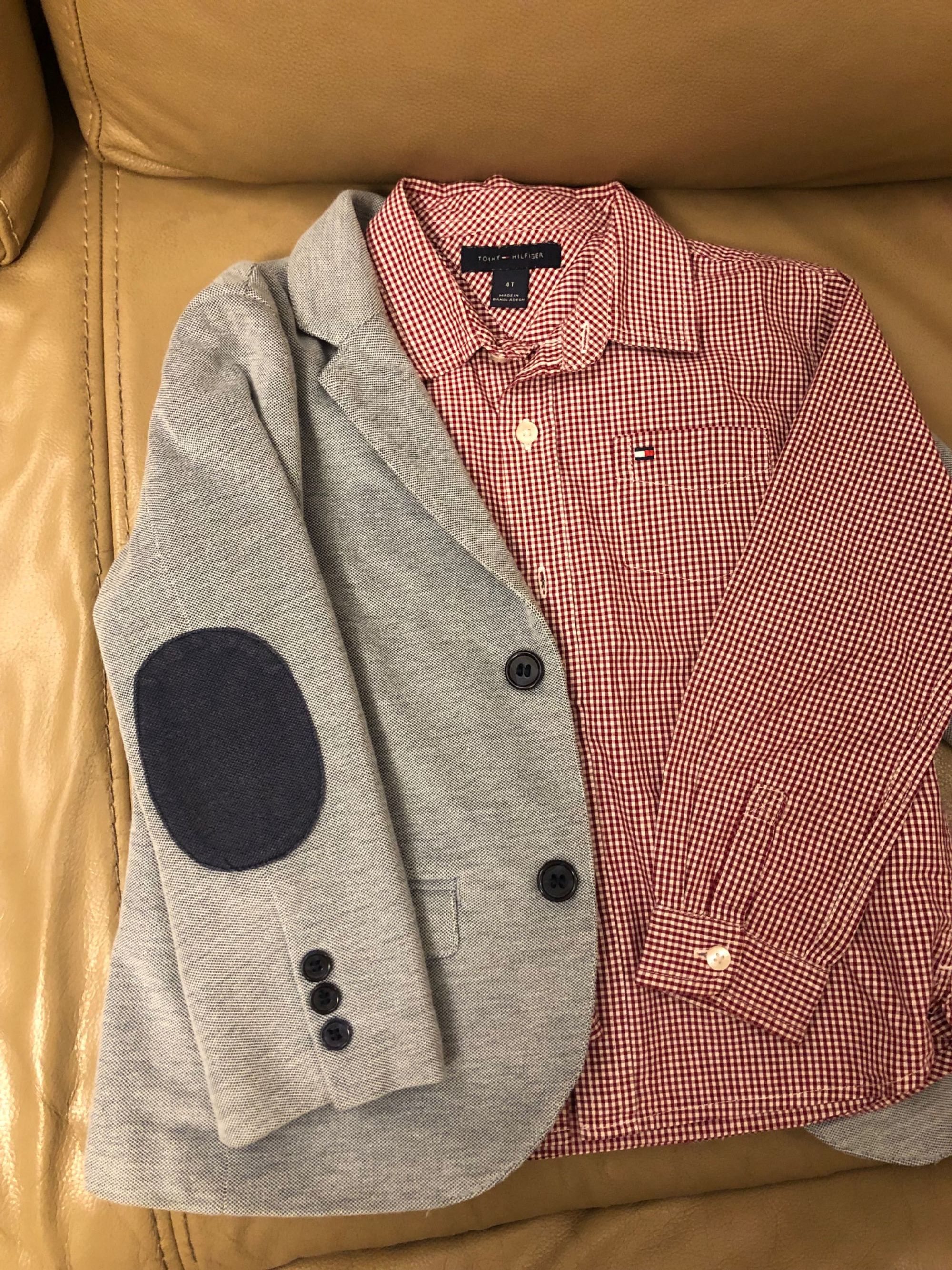 Eleganckie koszule i marynarki R.98/104 Zara, KappAhl H&M