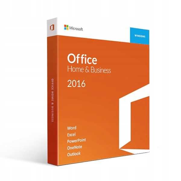 Microsoft Office Home & Business 2019 / 2016 1PC Mac ESD oraz BOX