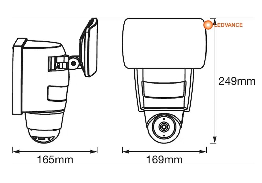 Kamera zewnętrzna Ledvance Smart Wi-Fi