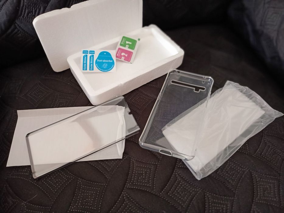 Capa e película de vidro para TCL 10 pro telemóvel casa quarto carro