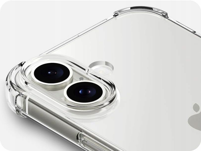 Etui Do Apple Iphone 16 Anti-Shock Clear Case +Szkło 9H