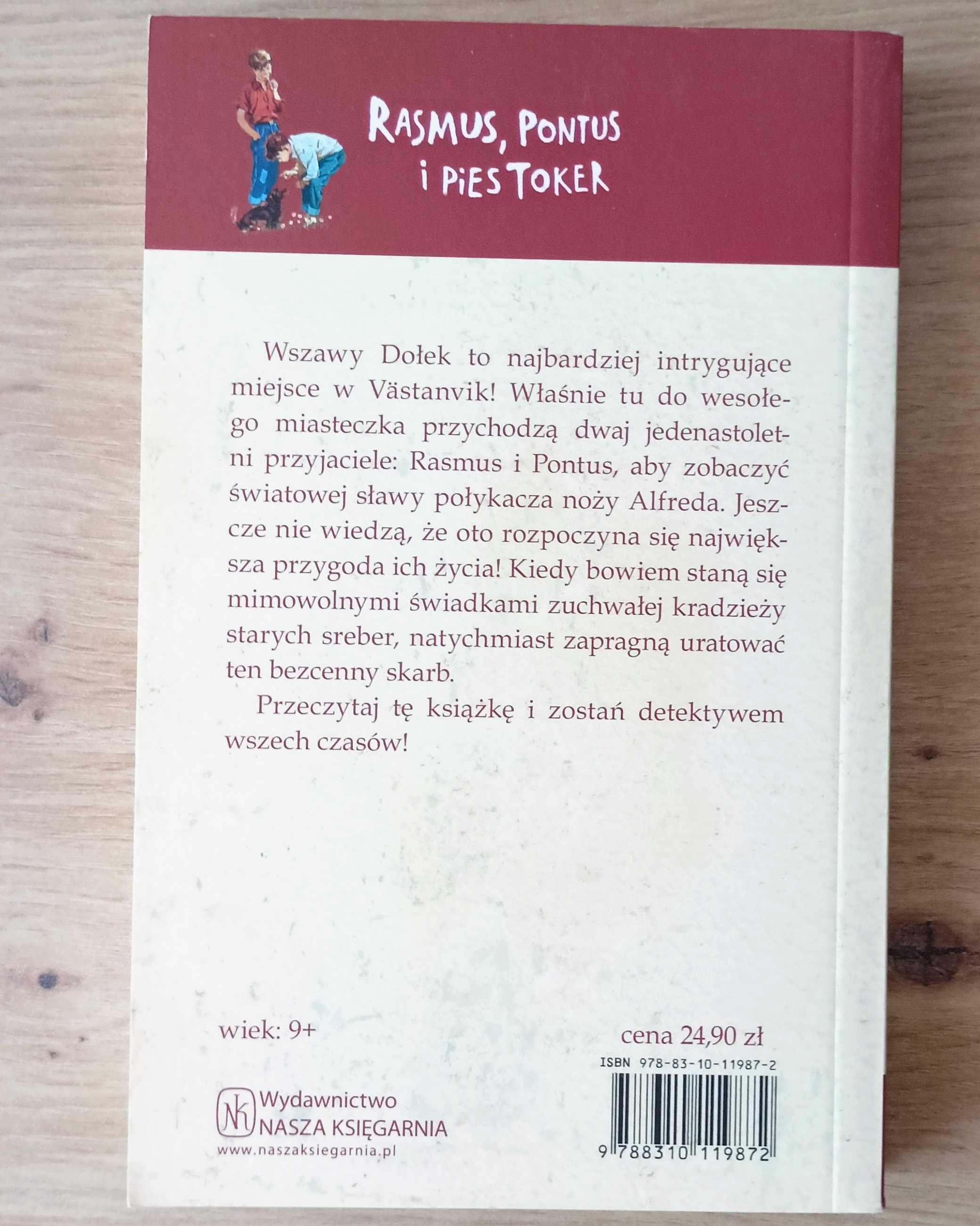 Książka: Rasmus, Pontus i pies Toker – Astrid Lindgren