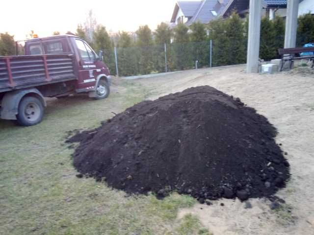 Usługi transportowe WYWROTKĄ ! piasek, żwir, ziemia, wywóz gałęzi,